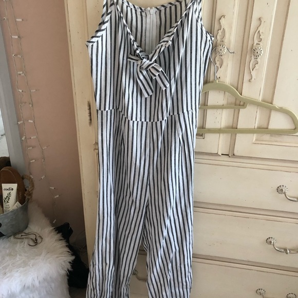 Striped jumpsuit - Picture 1 of 1